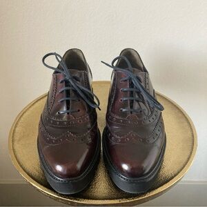 Paul Green Burgundy Oxfords